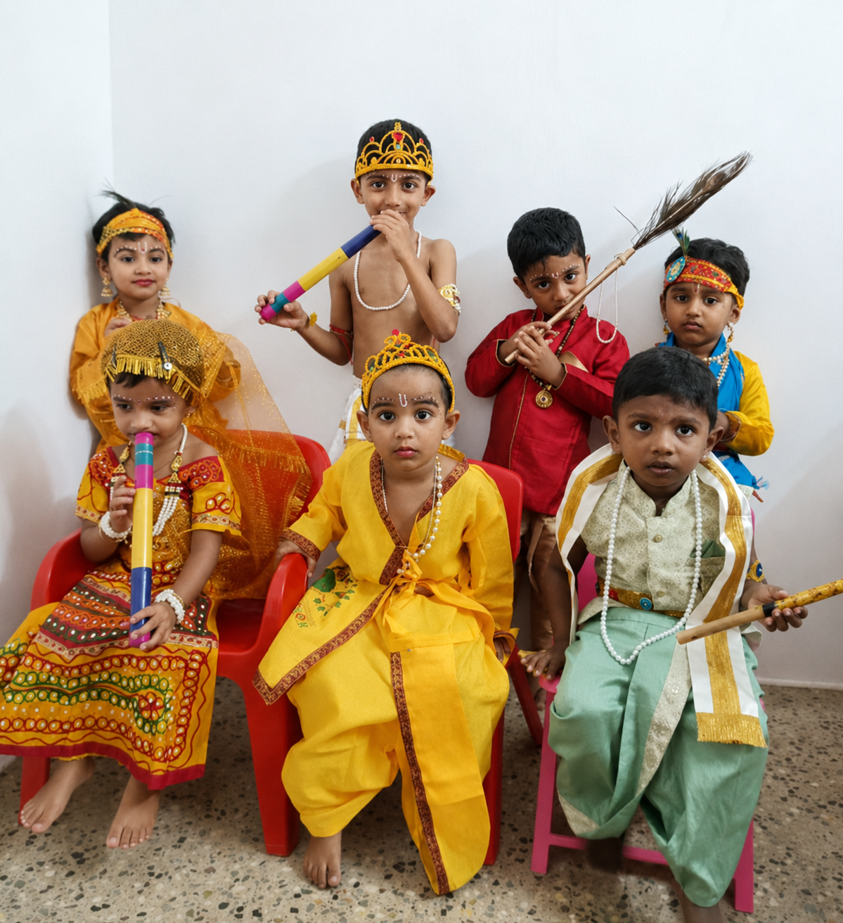 Krishna Jayanthi Dress-Up — Play N Learn daycare Coimbatore