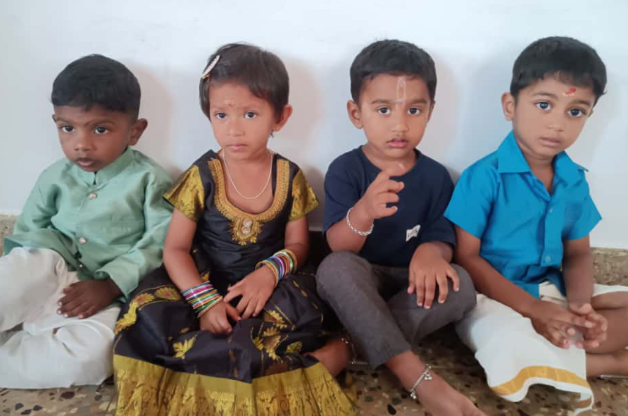 Festive Fours — Play N Learn daycare Coimbatore