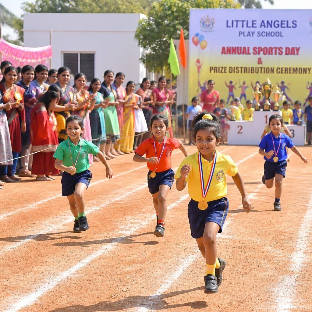 Sports & Annual Day at Play N Learn preschool, Kovaipudur Coimbatore